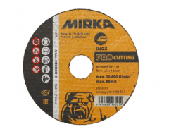 Mirka pjovimo diskas PRO INOX Ø50mm x1,0 x10mm (kompl.-25vnt).